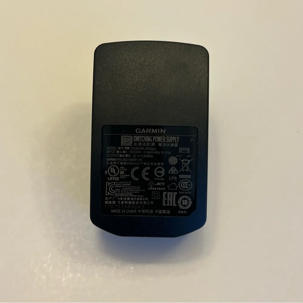 Genuine‎ Garmin USB Charger Cube/ Power Adapter